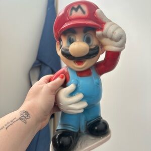 Super Mario large Statue Piggy Bank
